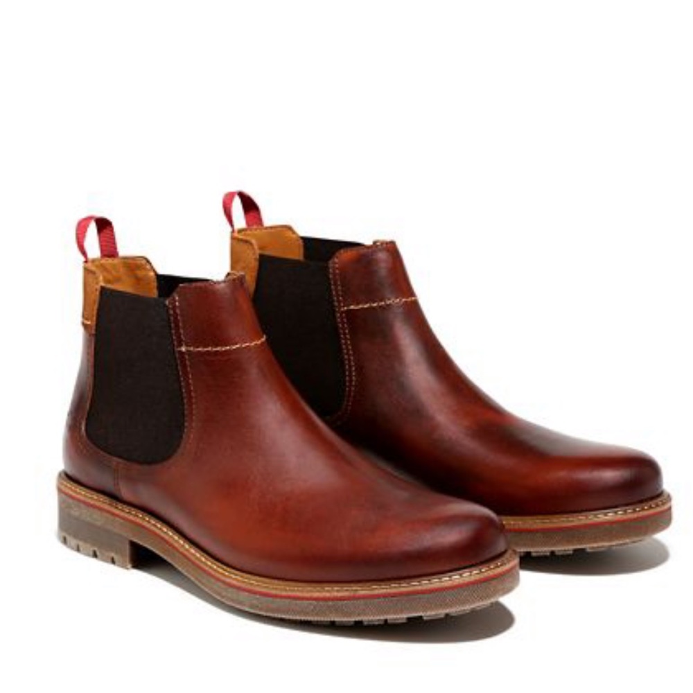 TIMBERLAND MEN'S OAKROCK CHELSEA BOOTS - Picture 4 of 6